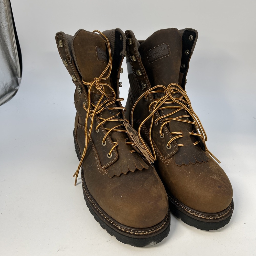 Georgia Boot Core 37 9" Waterproof Composite Toe Logger Work Boot 14M